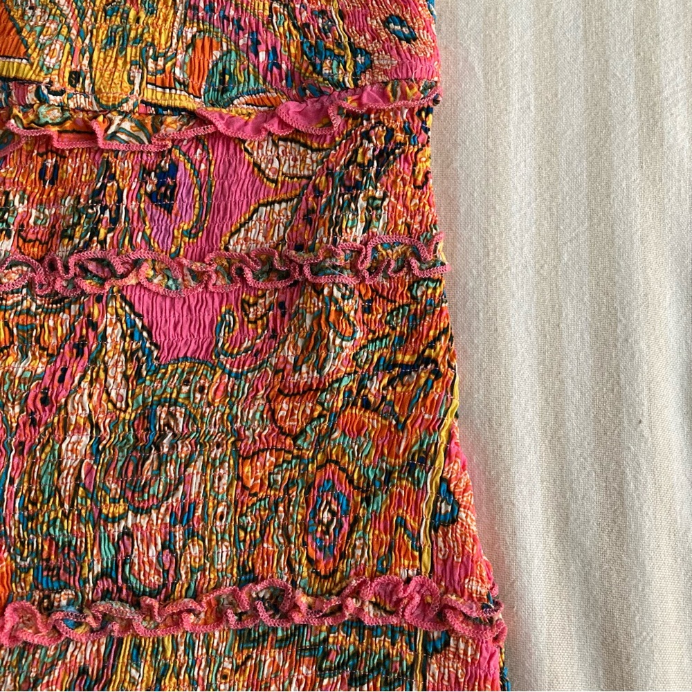 Bandana Smock Dress - Picture 3 of 5